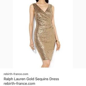 Ralph Lauren sequin dress
